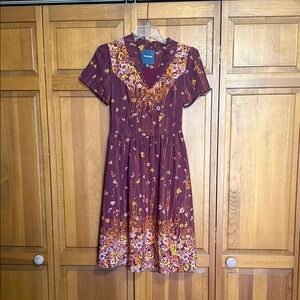 ModCloth Floral Dress